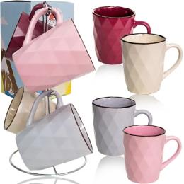 Набір чашок SNT Грані 021-04-11 4* 350 мл