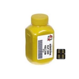 Тонер АНК (1500242) SAMSUNG CLP-320/325 Yellow 45г + чип