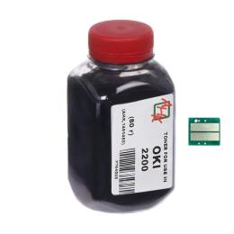 Принтерний тонер AHK OKI B2200 80г Black (1400559) + чіп