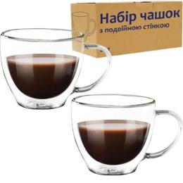 Набір чашок SNT 202-8 2шт 220мл