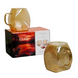 Набір чашок Vittora VT-5103-400 CIAO 2 шт, 400 мл