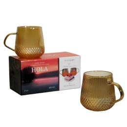 Набір чашок Vittora VT-5104-400 HOLA 2 шт, 400 мл