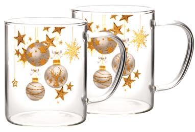 Набір чашок VIVA NY BALLS 2х400 мл (BCR80100H-2)