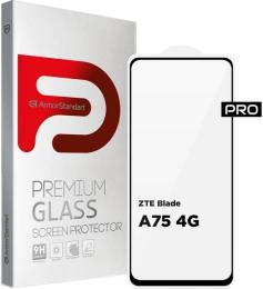 Захисне скло ArmorStandart Pro для ZTE Blade A75 4G Black (ARM78905)