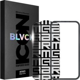 Захисне скло ArmorStandart Infinity Black Icon 2.75D для Apple iPhone 15 Pro з аплікатором (ARM77822)
