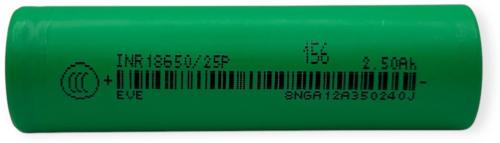 Акумулятор EVE INR18650/25P