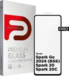 Захисне скло ArmorStandart Pro для Tecno Spark Go 2024/Spark 20/Spark 20C Black (ARM73614)