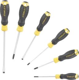 Набір викруток Stanley Cushion Grip S/DR 6 шт. (STHT16172-0)