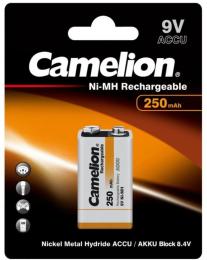 Акумулятор Camelion 6F22 250mAh Ni-MH 1шт. (NH-9V250BP1)