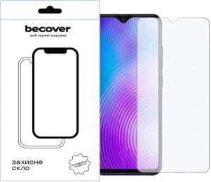 Захисне скло BeCover 3D Crystal Clear Glass для Tecno Pop 7 (BF6) (709265)