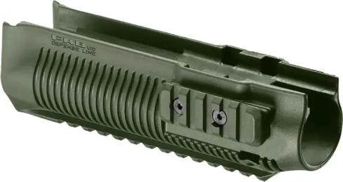 Цівка FAB Defense для Rem870, 3 планки green