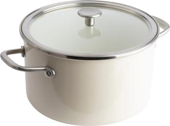 Каструля KitchenAid Steel Core, 24 см, 6л Almond Cream (CC003269-001)