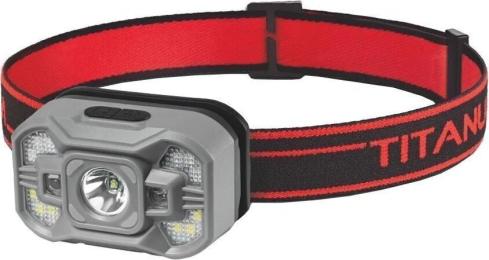Ліхтар налобний Titanum H08 Gray (TLF-H08)