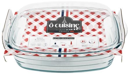 Каструля O CUISINE (465AC00/2043) Transparent 2.9л +1.6л (кришка)