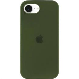 Чохол-накладка EpiK Silicone Case Full Protective (AA) для Apple iPhone 16e (6.1) Dark Olive