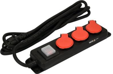 Мережевий фільтр YATO YT-81240 Black