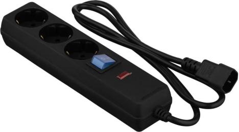 Мережевий фільтр 2E 2E-U03C14M1BK Black