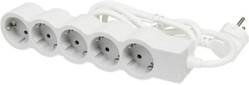 Мережевий фільтр Legrand Multi-outlet STANDARD 5x2K + 3 sockets, 16 A White Gray