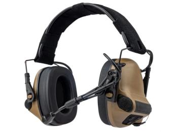 Захисні навушники EArmor M33 SET Coyote Brown