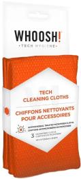 Набір для чищення Whoosh! 3 PACK CLOTHS Orange 3шт (35,6 х 35,6 см) (1FGCL3COM)