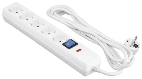 Мережевий фільтр 2E 2E-SP515OSM3WH White