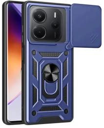 Чохол-накладка Ummi Camshield Serge Ring для Xiaomi Redmi Note 14 4G Blue (Europe version)