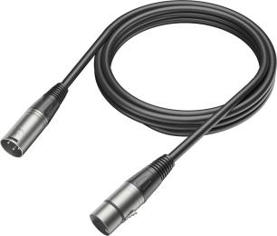 Кабель для мікрофона Fifine L9C XLR (тато)/XLR (мама) 1.8м Black