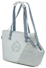 Переноска для тварин Chloes Home Berlin 43x27x17 см сіра (CLH5231)