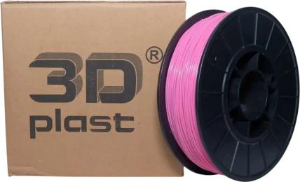 Пластик для 3D-принтера 3Dplast PETG 1.75мм, 0.85кг Pink (3DPTG17508PNC)