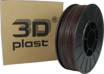 Пластик для 3D-принтера 3Dplast PLA 1.75мм, 0.85кг Brown (3DPLA17508BRN)