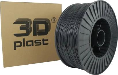 Пластик для 3D-принтера 3Dplast PLA 1.75мм, 3кг Graphite (3DPLA1753GRGF)