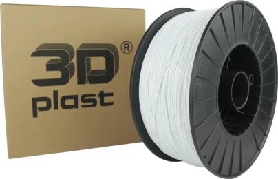 Пластик для 3D-принтера 3Dplast PLA 1.75мм, 3кг White (3DPLA1753WHT)