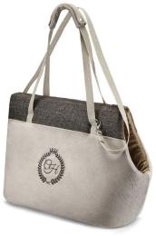 Переноска для тварин Chloes Home Paris 53х19х32 см коричнева (CLH1189)