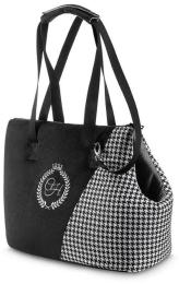 Переноска для тварин Chloes Home Porto 43x27x17 см чорна (CLH7716)