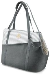 Переноска для тварин Chloes Home Vienne 53х19х32 см сіра (CLH1141)