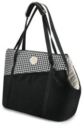 Переноска для тварин Chloes Home Vienne 53х19х32 см чорна (CLH1158)