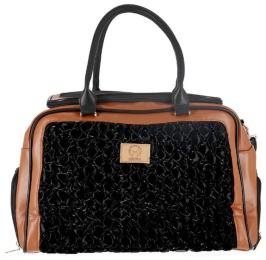 Переноска для тварин MISOKO&amp;CO 45x20x30 см чорно-коричнева (YIWUMSK70152)