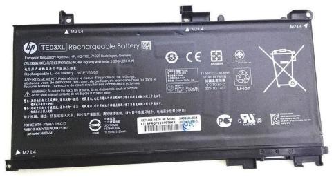 Акумулятор до ноутбука HP Omen 15 HSTNN-UB7A 5150mAh (61.6Wh) 6cell 11.55V Li-ion (A47219)