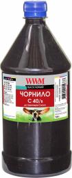 Чорнило для принтера WWM Canon PG-40Bk/PG-50Bk/PGI-5Bk 1000г Black (C40/B-4)