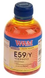 Чорнило для принтера WWM EPSON StPro 7700/9700/R2400 200г Yellow (E59/Y)