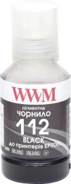 Чорнило для принтера WWM Epson L11160/6490 №112 140г Black Pigmented (E112BP)
