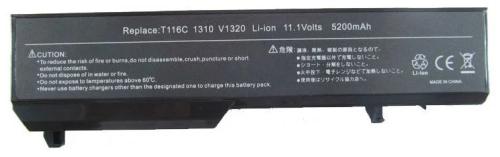 Акумулятор до ноутбука Alsoft Dell Vostro 1310 T114C 5200mAh 6cell 11.1V Li-ion (A41299)