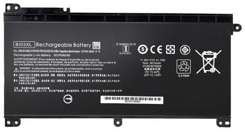Акумулятор до ноутбука HP Stream 14-AX BI03XL 3440mAh (41.7Wh) 3cell 11.34V Li-ion (A47842)