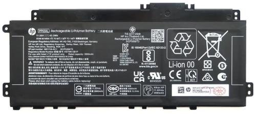 Акумулятор до ноутбука HP Pavilion 15-EH PP03XL 43.3Wh (3560mAh) 3cell 11.55V Li-ion (A47808)