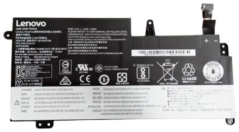 Акумулятор до ноутбука Lenovo ThinkPad 13 (2nd Gen) 01AV435 3735mAh (42Wh) 3cell 11.25V Li-ion (A47379)