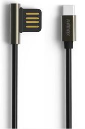 Дата-кабель Remax Emperor RC-054 USB Type-C (тато)  -  USB 2.0 Type-A (тато), 1m Black