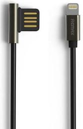 Дата-кабель Remax Emperor RC-054i Lightning (тато)  -  USB 2.0 Type-A (тато), 1m Black