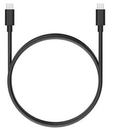 Дата-кабель Motorola SJC00CCB20 USB Type-C (тато)  -  USB Type-C (тато), 2m Black