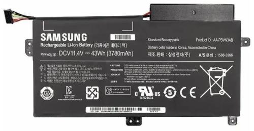 Акумулятор до ноутбука Alsoft Samsung 370R5 AA-PBVN3AB, 43Wh (4000mAh) (A47878)