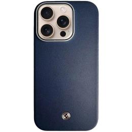 Чохол-накладка SGP PC + Leather with MagSafe для Apple iPhone 16 Pro Blue